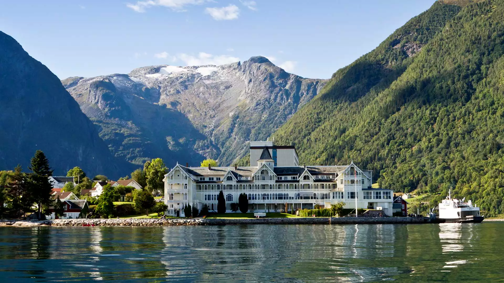 Relaxen aan de Sognefjord