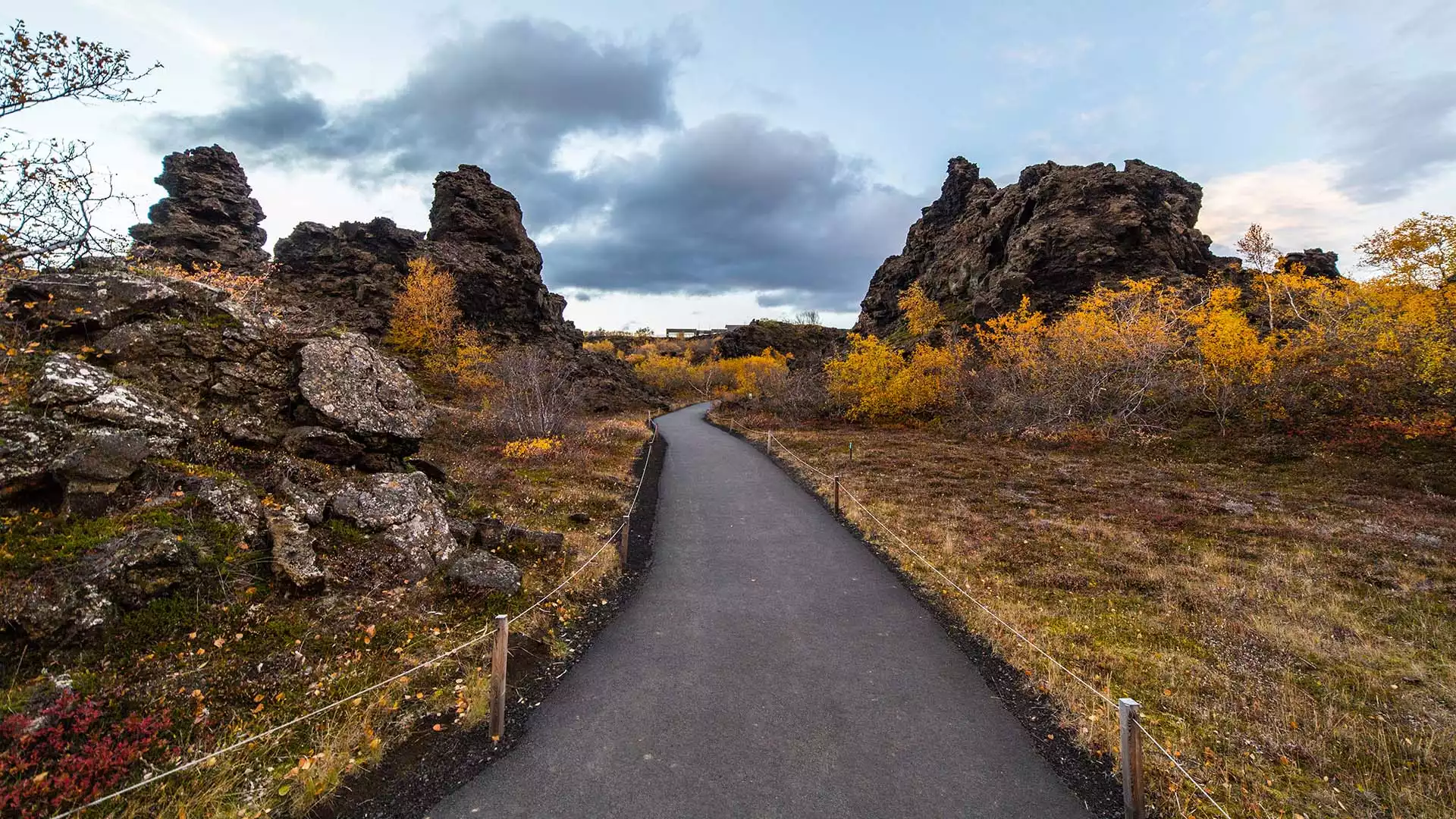 Dimmuborgir lava veld