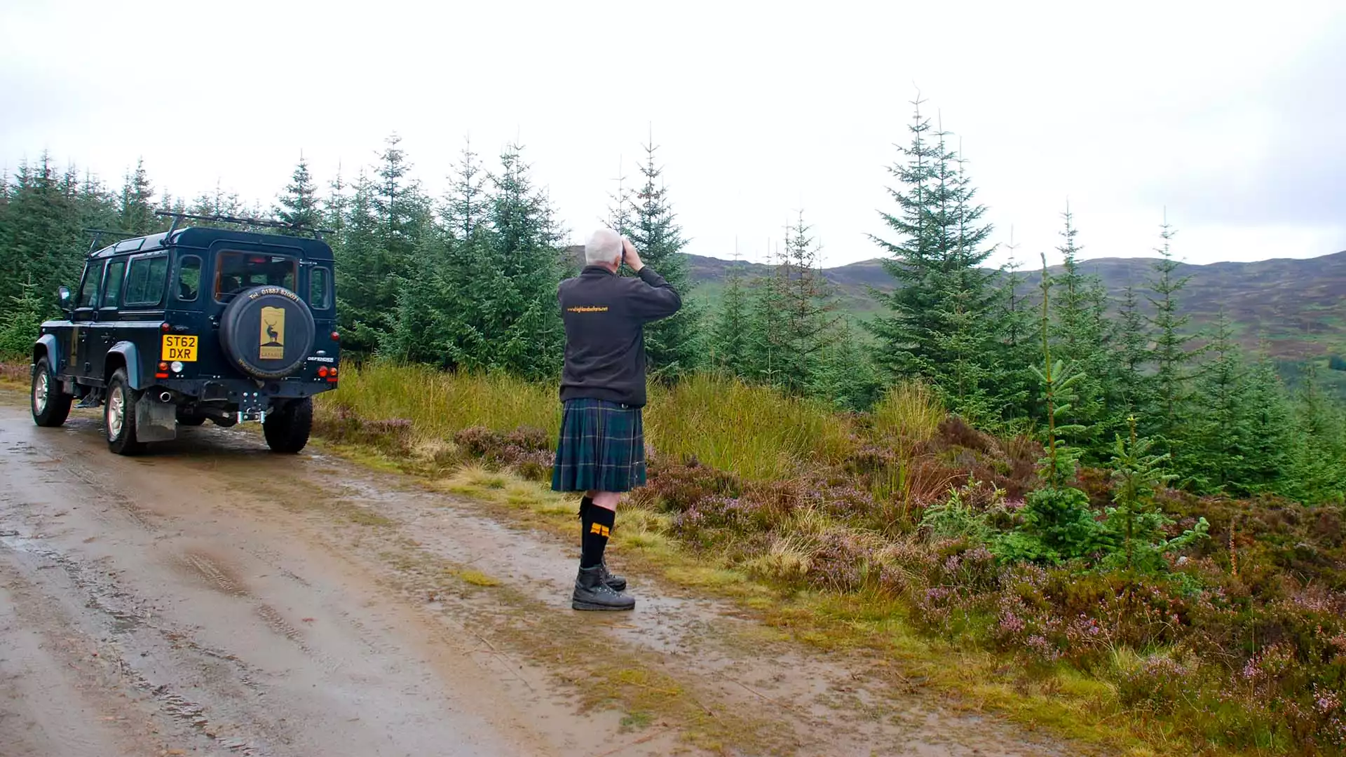 Met een jeep door de Highlands