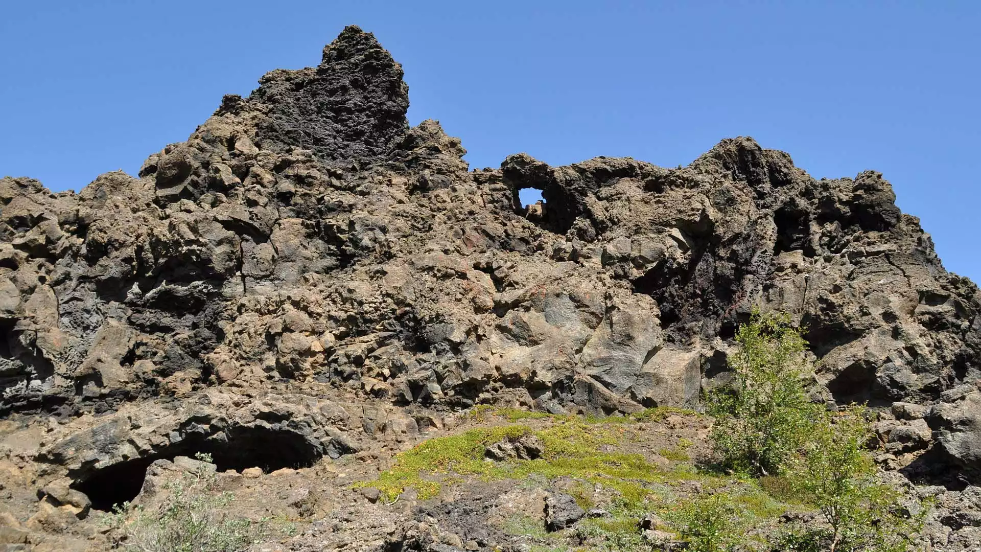 Dimmuborgir lava veld