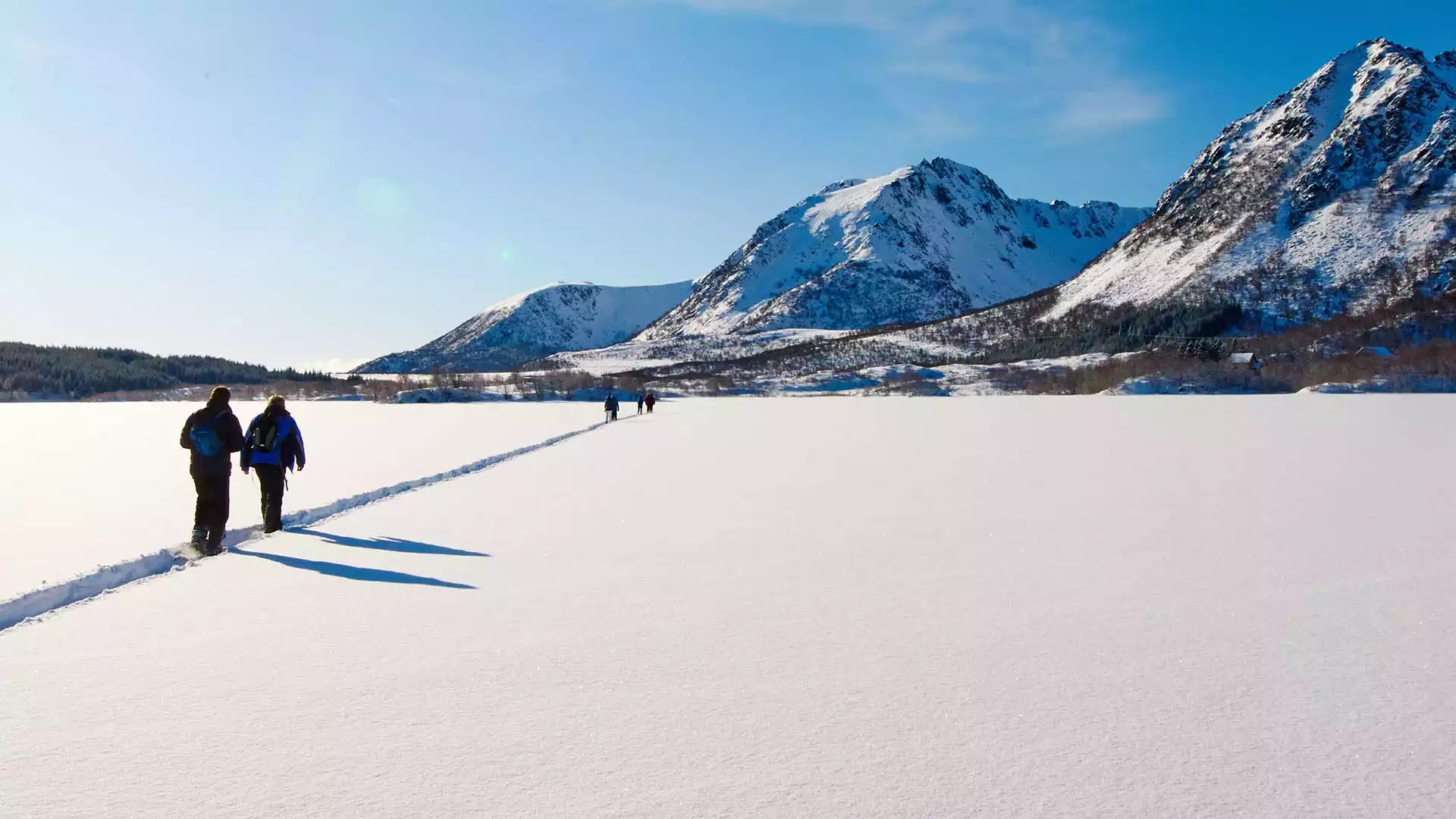 Sneeuwschoenwandelen