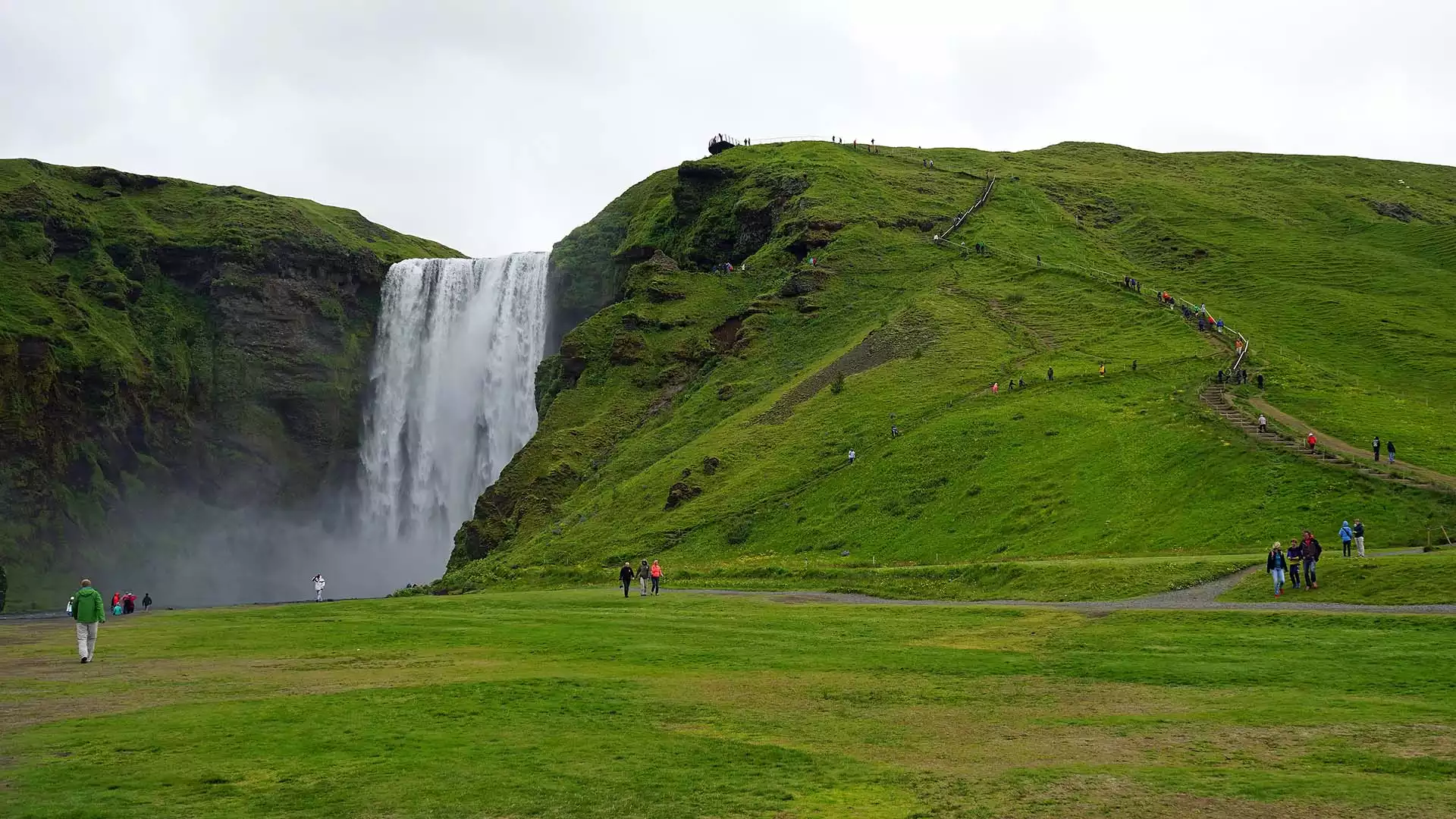 Skogafoss en Seljalandsfoss