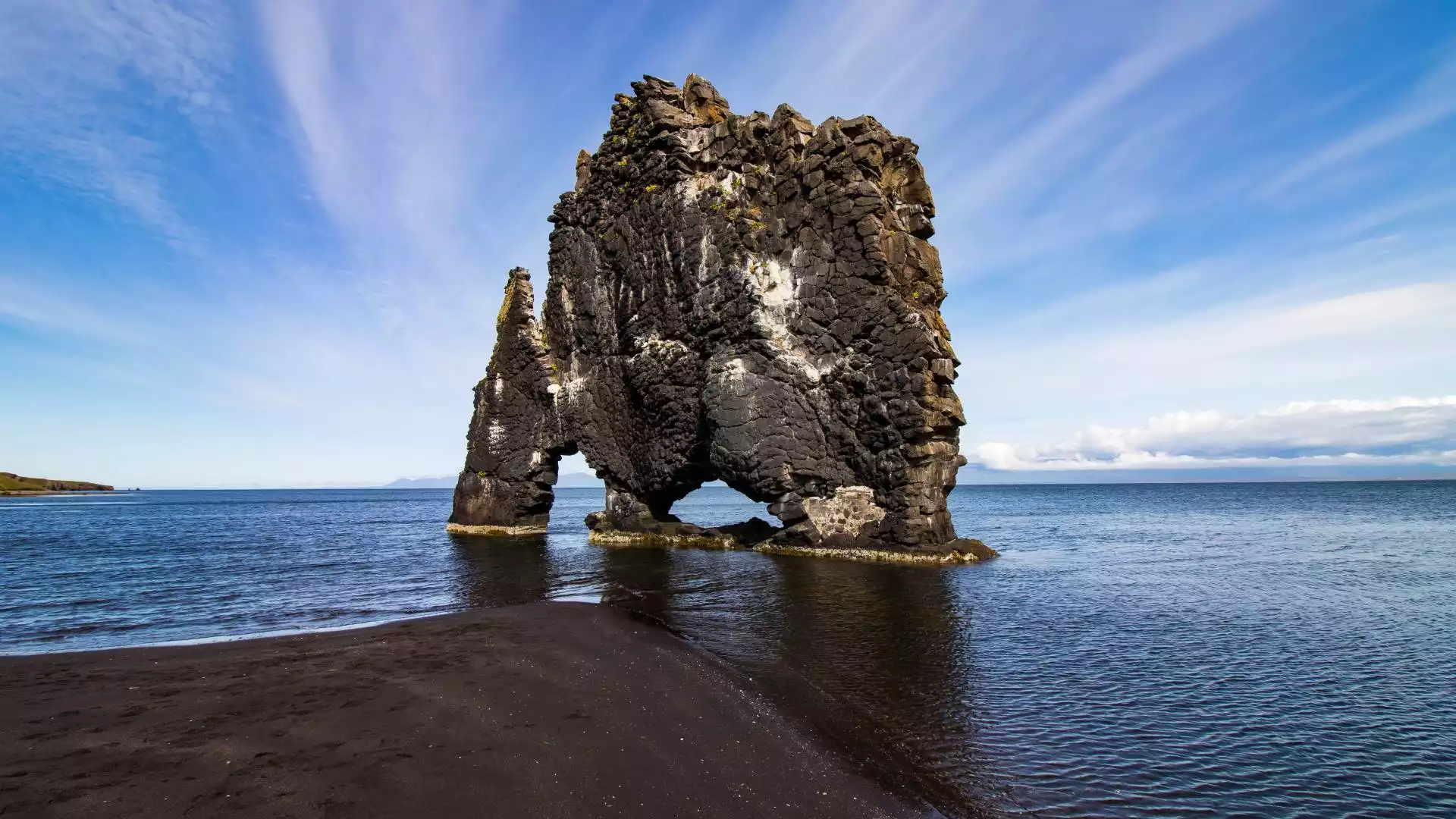 De arctische kustroute naar Mývatn