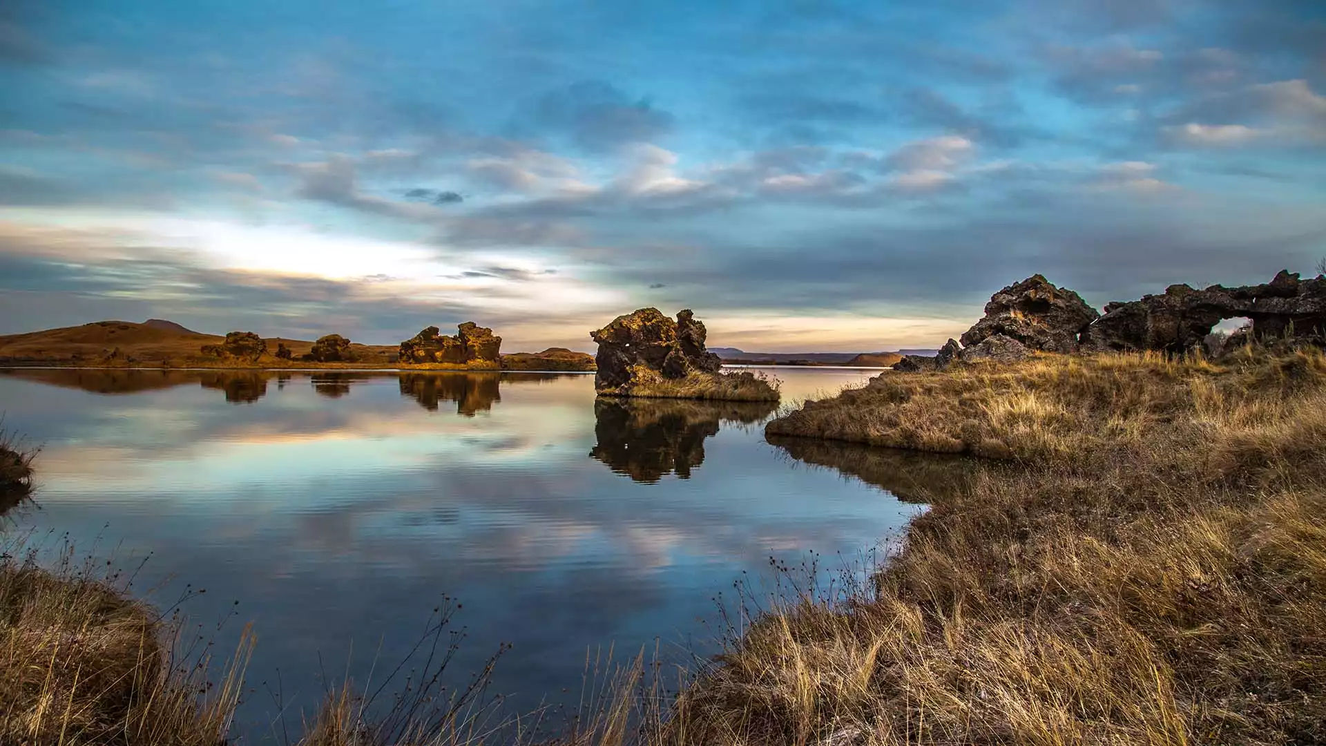  Goðafoss, koeienstal en Möðrudalur  