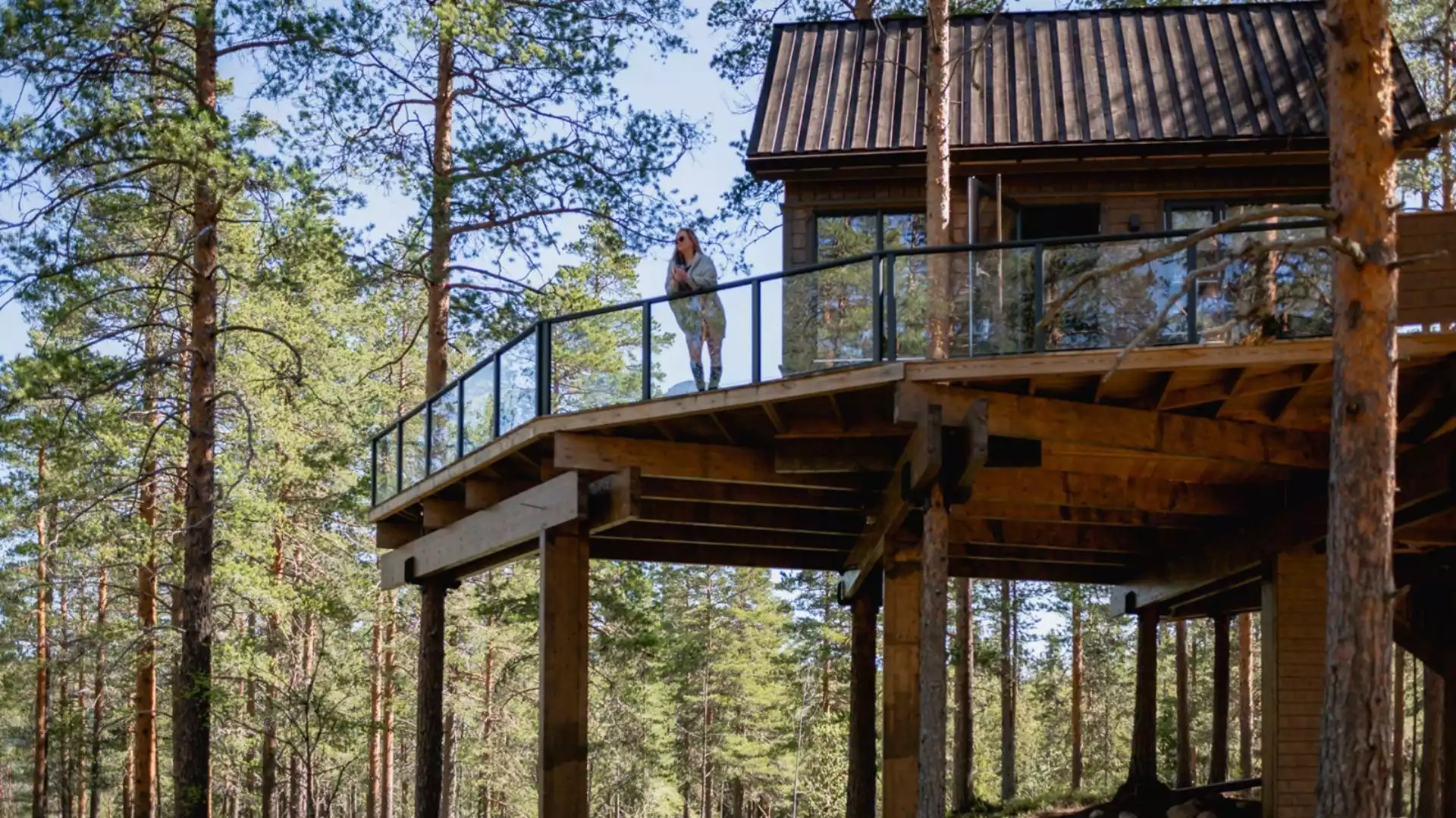 Bijzonder overnachten bij Fosstop Treetop Cabins