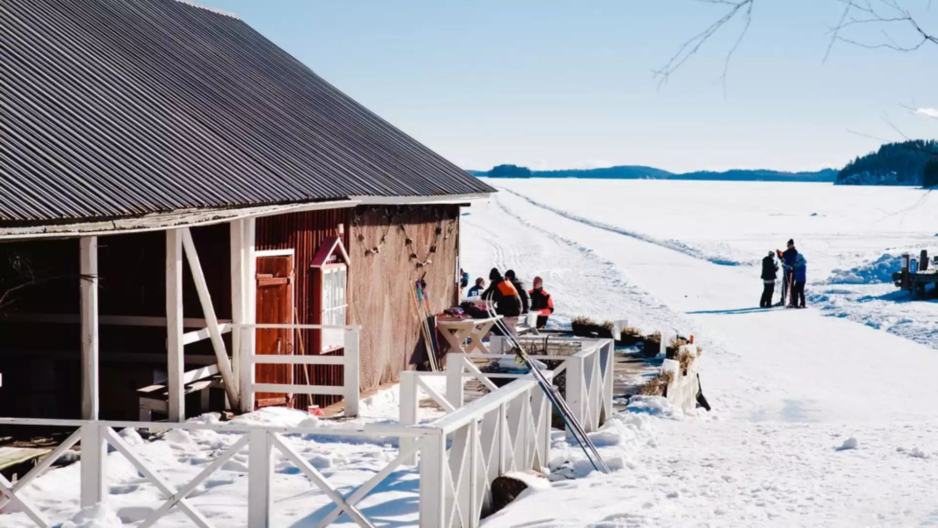 Afscheid nemen van betoverend Finland