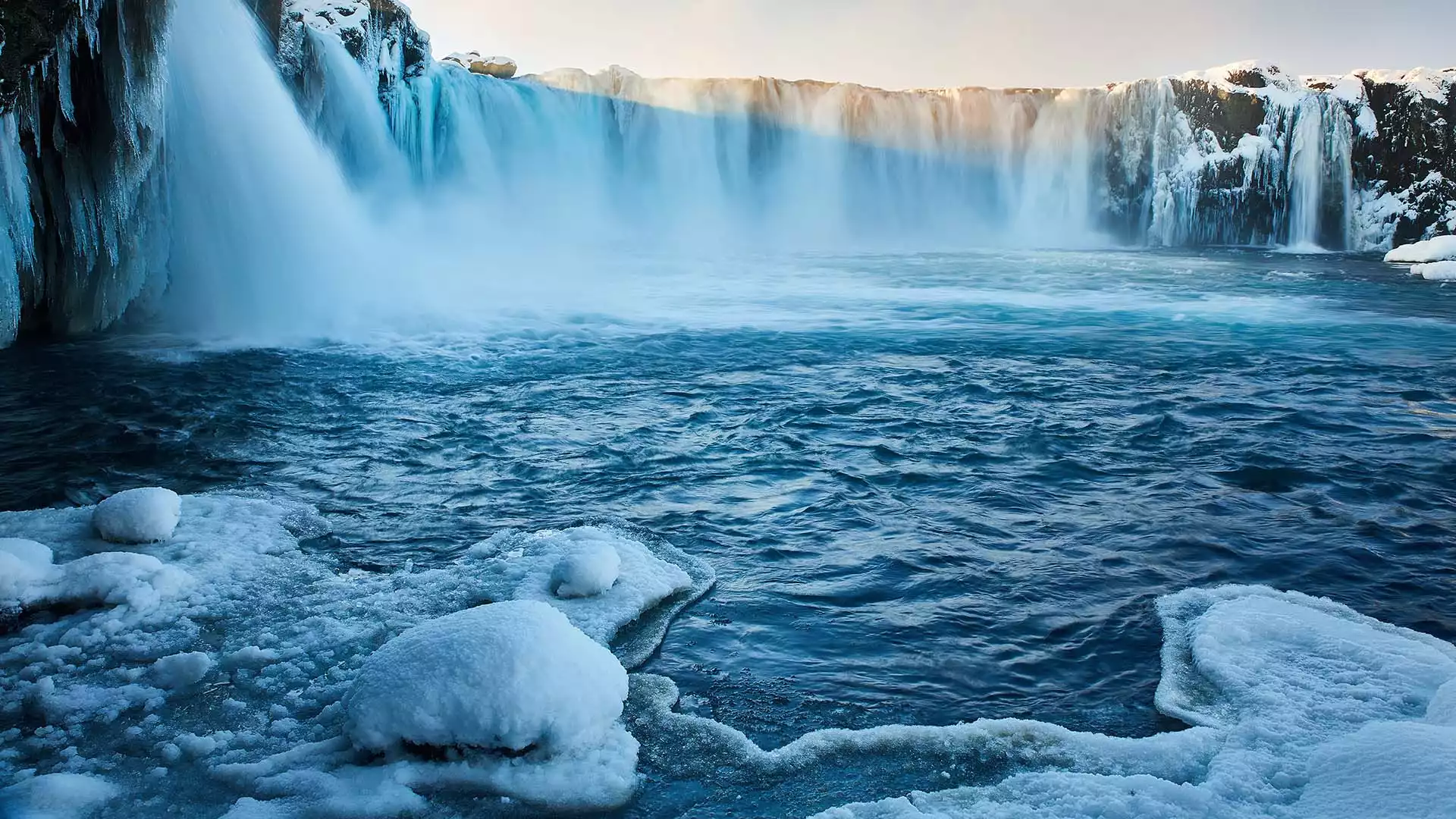 Via Goðafoss naar Mývatn 