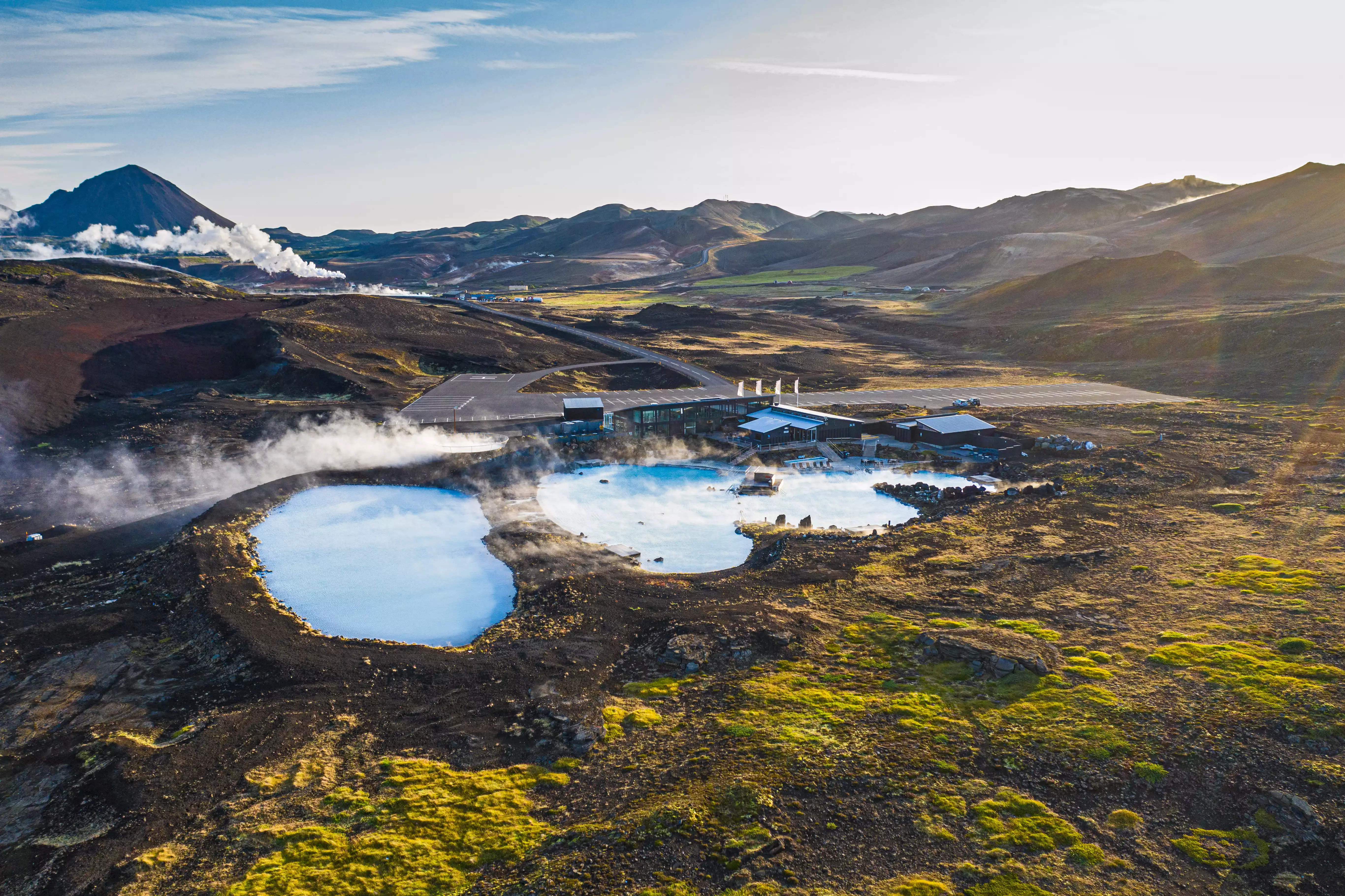 Naar het bijzondere meer van Mývatn