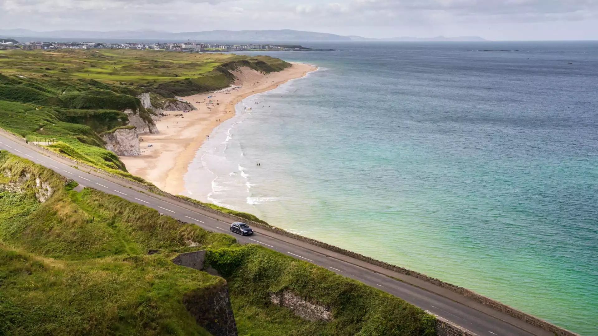 Langs de Causeway Coastal Route 