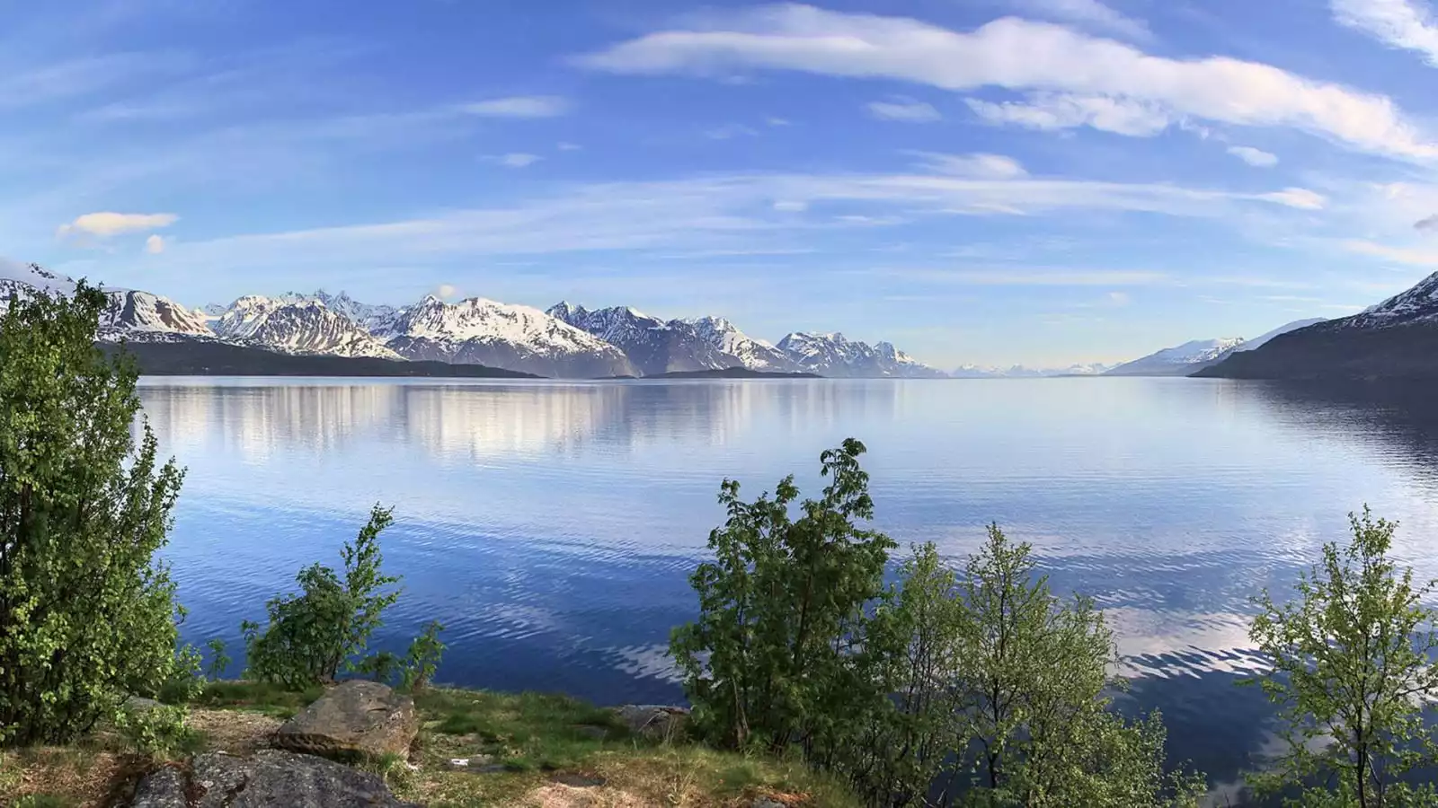 De Lyngen Alps en Alta's prehistorische tekeningen