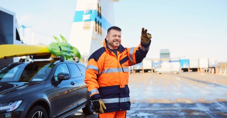 Met de auto op de Finnlines