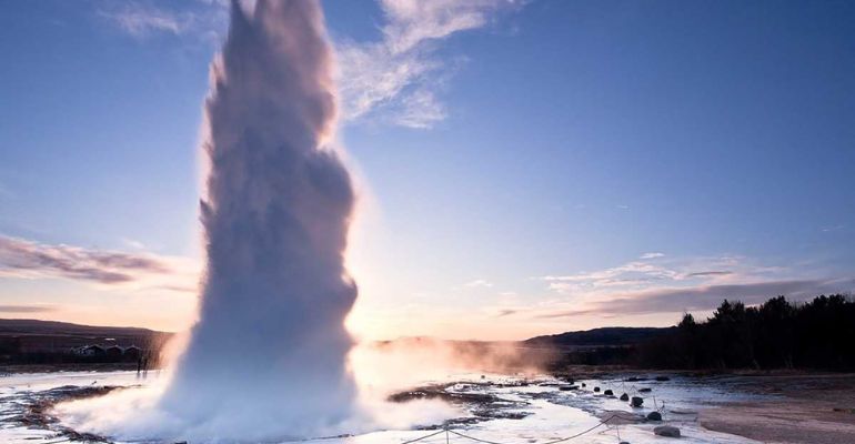 Geysir in IJsland