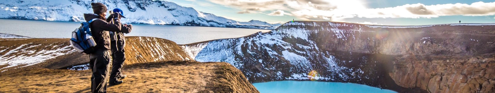 De Askja Highlands bezoeken