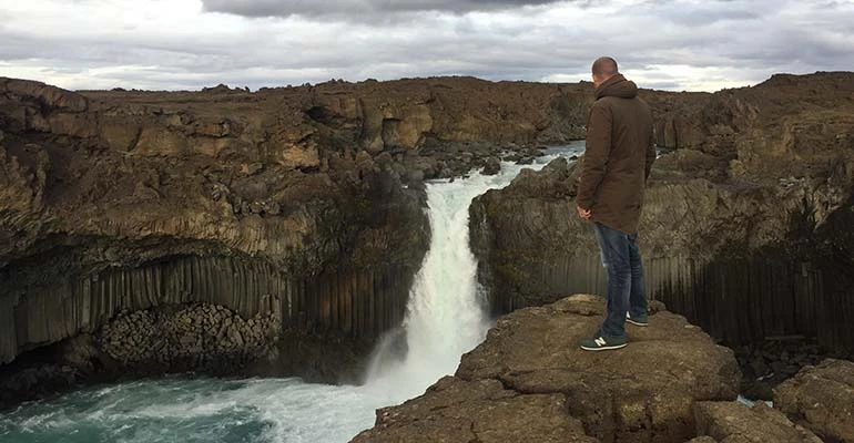 Aldeyjarfoss in Noord-IJsland