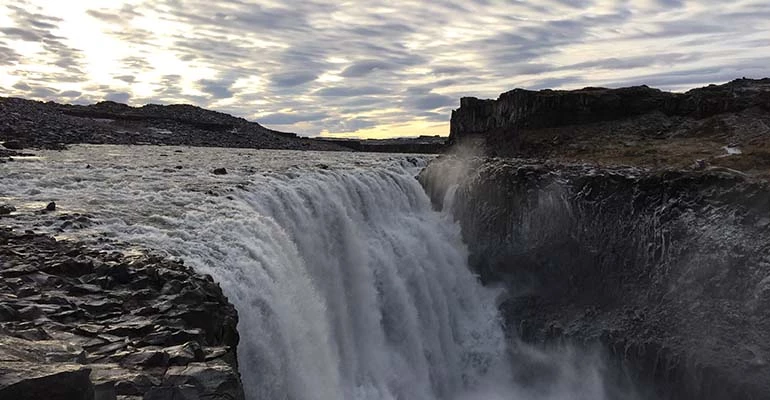 Dettifoss in Noord-IJsland