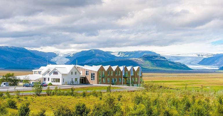 vatnajokull gletsjer en Fosshotel