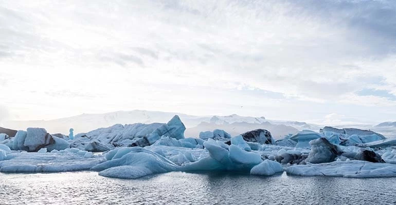 jokulsarlon gletsjermeer