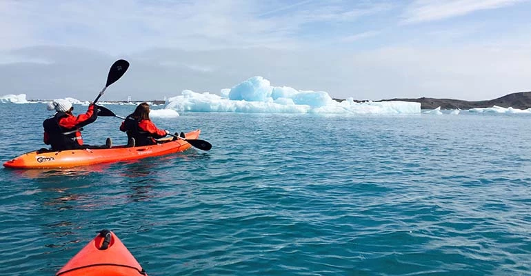 kajakken jokulsarlon