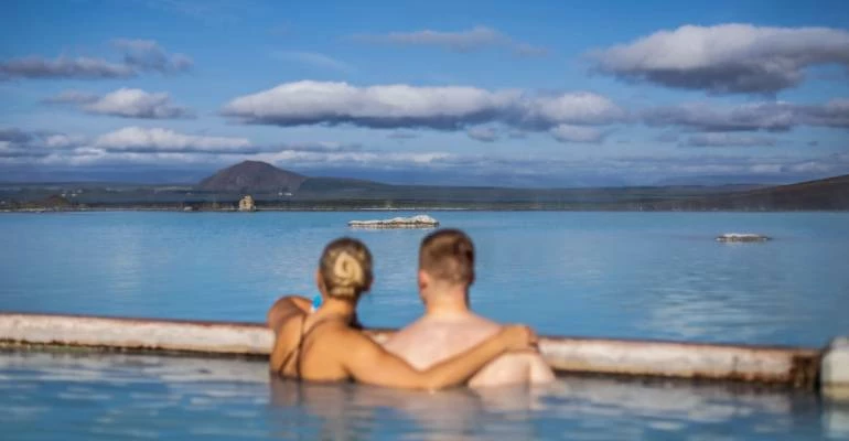 Uitzicht Myvatn Nature Baths