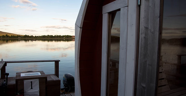 sauna raft kraja