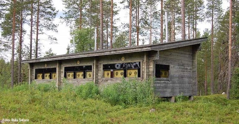 Schuilhut beren spotten