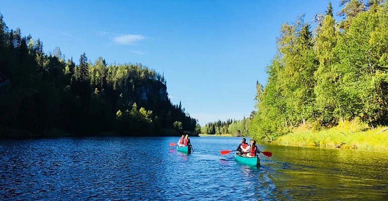 Kanoën Oulanka National Park