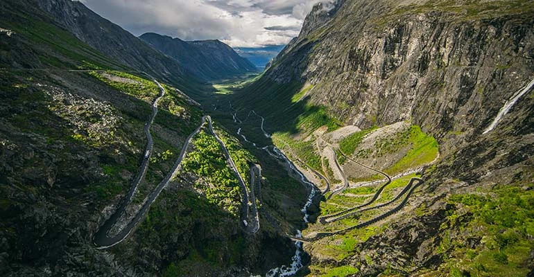 trollstigen mooiste route