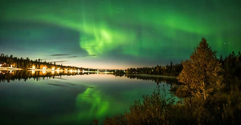 noorderlicht fotograferen in lapland in september