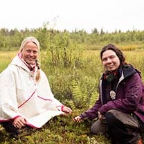 ylva en anette sami