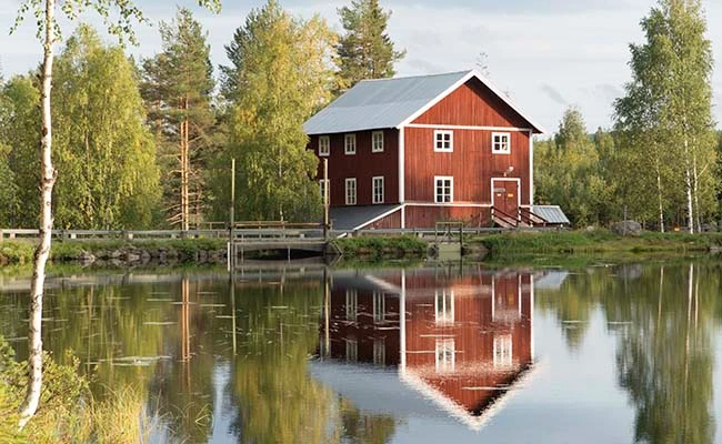 Stuga Björn in Zweeds Lapland