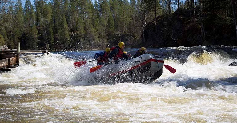 Raften in Finland