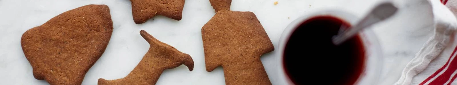 Recept Pepparkakor: Zweedse gemberkoekjes