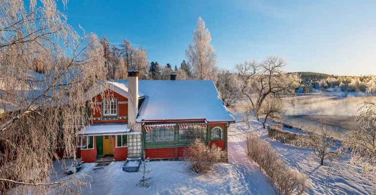 Carl Larsson in Dalarna huis