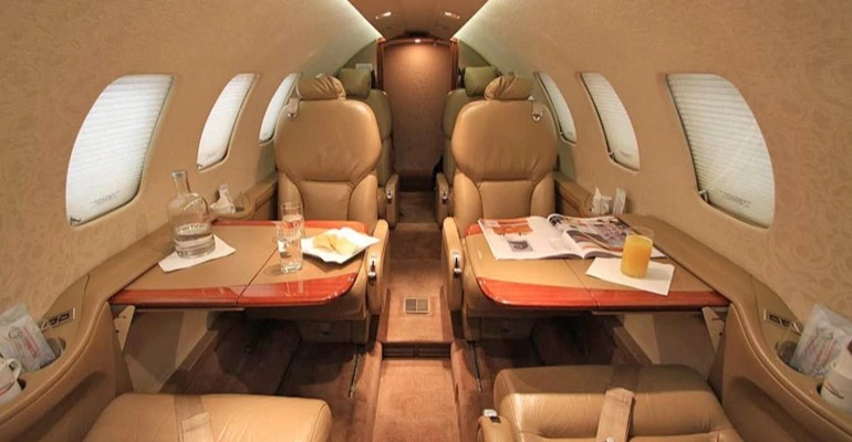 Cessna Citation Bravo interieur