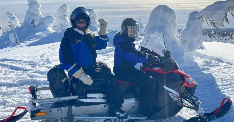 Voigt Travel in Lapland in 2002